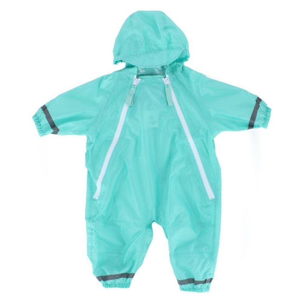 CTM Toddler Waterproof Rainsuit with Reflective Stripes by Wootie